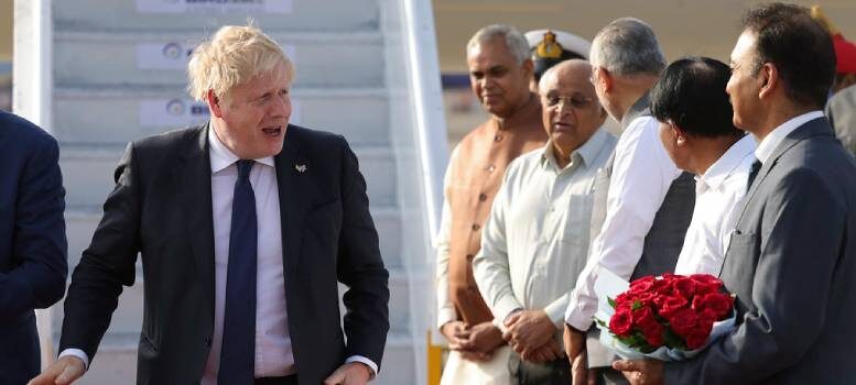 Boris Johnson Visit India