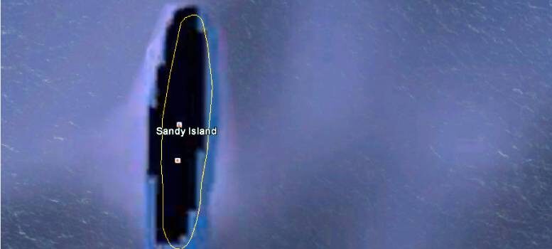 Sandy Island Disappear